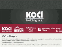 Tablet Screenshot of koci.eu